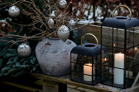 Laternen für Winter und Weihnachten