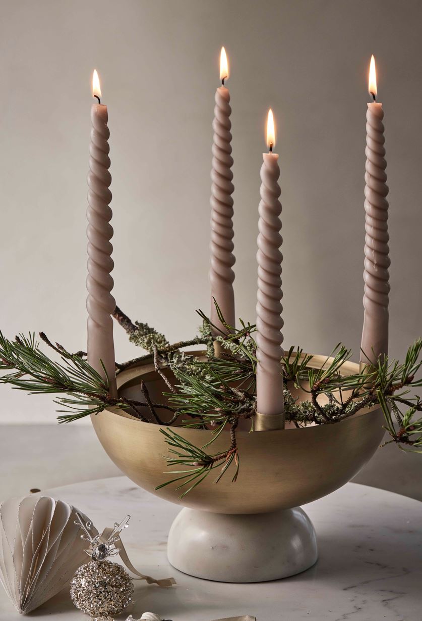 Weihnachtlicher Kerzenständer - Teelichter & Kerzenständer - Lene Bjerre –  Lene Bjerre Design DE