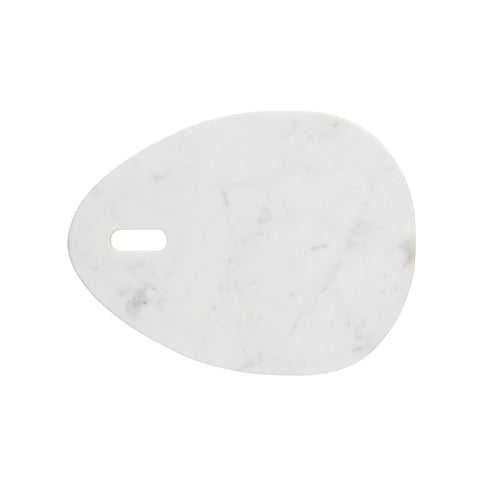 Ellia Schneidebrett 40X30 weiss Marmor