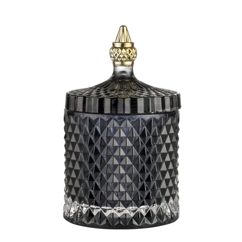 Miya Dose dunkel grün  Ø10,5x17,5 cm