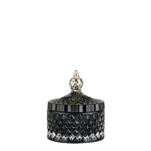 Miya Dose dunkel grün Ø8,5x10,5 cm