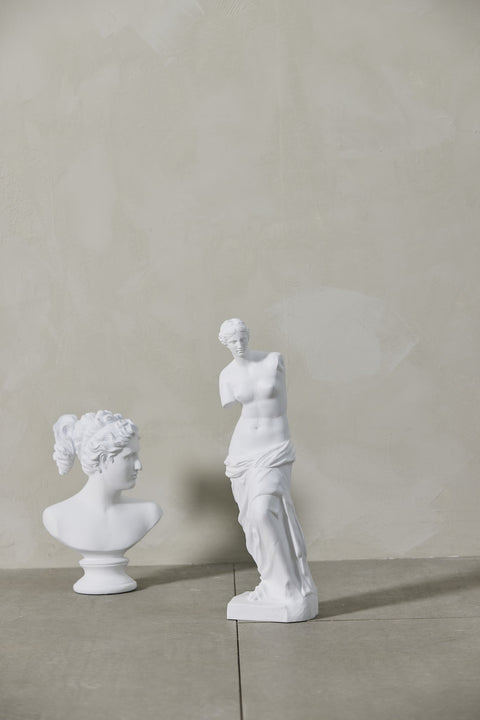 Statia Dekoration 46,2 cm. weiss