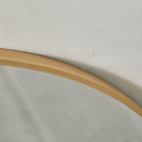 Hallia Spiegel H80 cm. hell gold