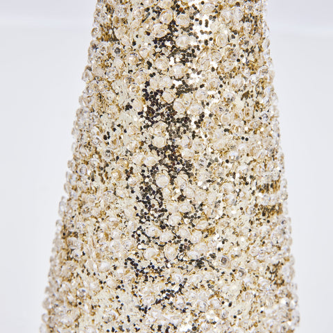 Cristelle Dekoration H40 cm. hell gold