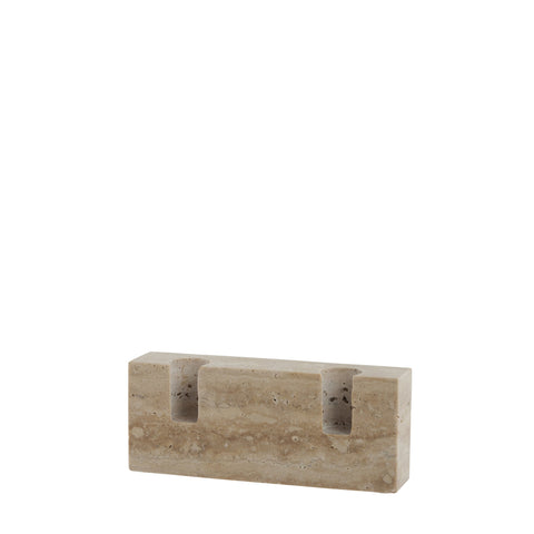 Travina kerzenleuchter 6x3 cm. leinen