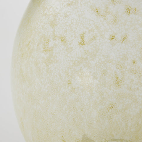 Murina Mundgeblasenes Glasei H30 cm. gelb