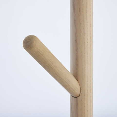 Ellie Kleiderablage H75 cm. White wash