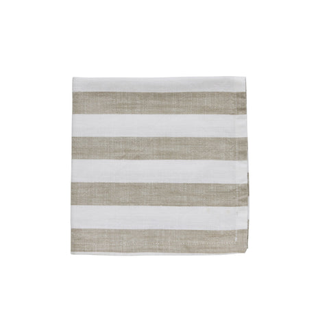 Olivia Serviette 40x40 cm. weiss