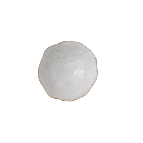 Milla Schale weiss H6 cm