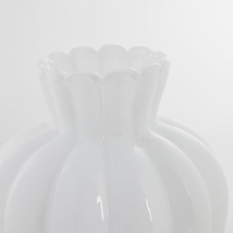 Verity Vase weiss H28 cm