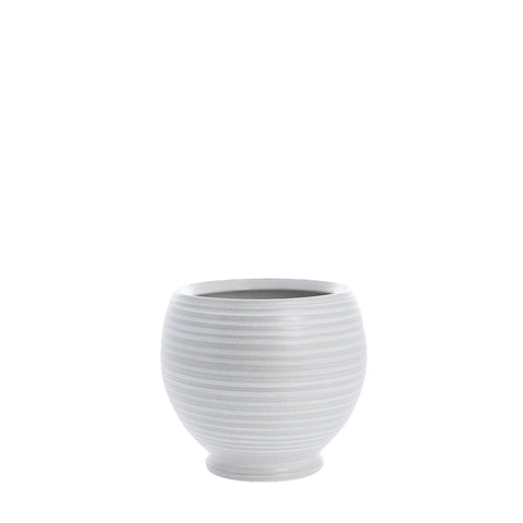 Catharinia Topf 20 cm. gebrochenes weiss