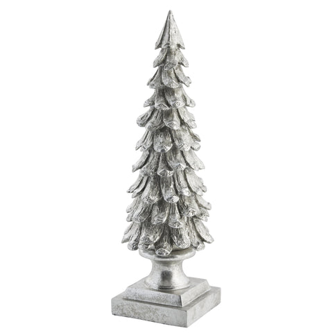 Gracie Dekorativer Baum H34 cm Silber