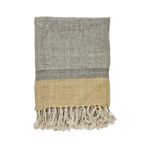 Ana Plaid/Decke grau 170x130