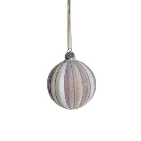 Nomillia Dekoration H8 cm. gebrochenes weiss