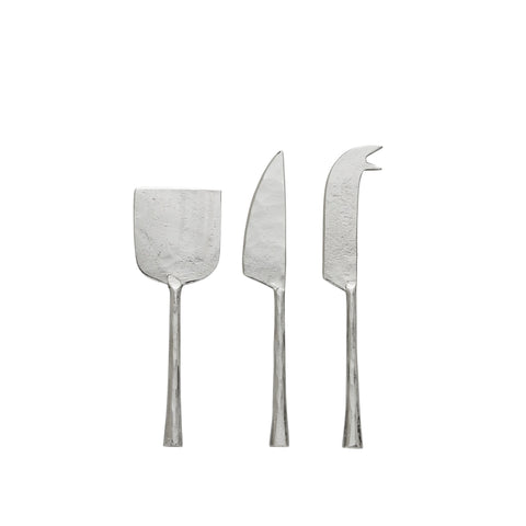 Demilla Käsemesser Set 16,5 cm. Silber