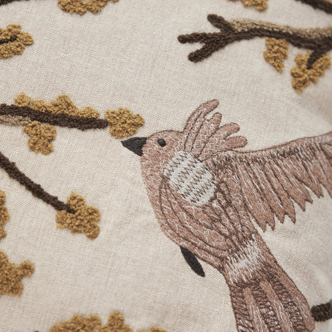 Elinia Kissenbezug 50x50 cm. leinen 100% Baumwolle