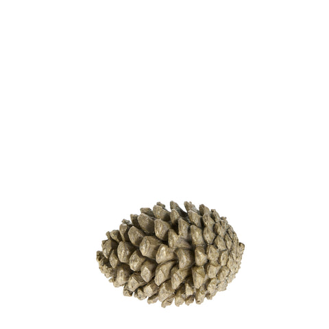 Serafina Zapfen H8,3 cm. hell gold