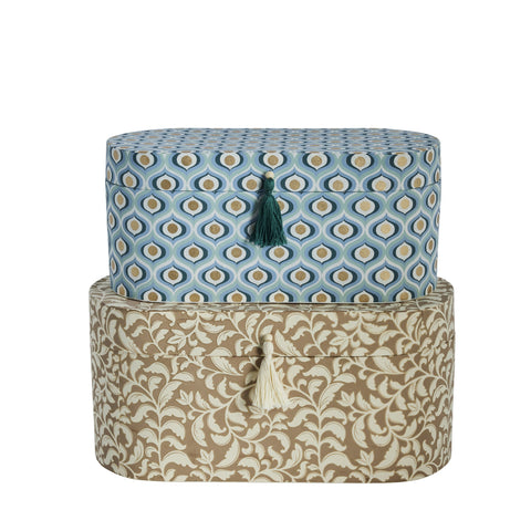 Ellen Box Set H17,5 cm. blau