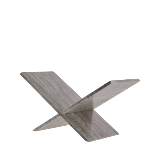 Elivinne Zeitschriftenhalter 45x20 cm dunkelbeige Marmor