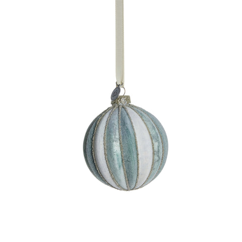 Nomillia Dekoration H8 cm. gebrochenes weiss