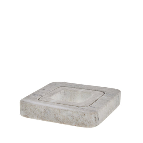 Elina Untersetzer 15x15 cm. dunkelbeige Marmor