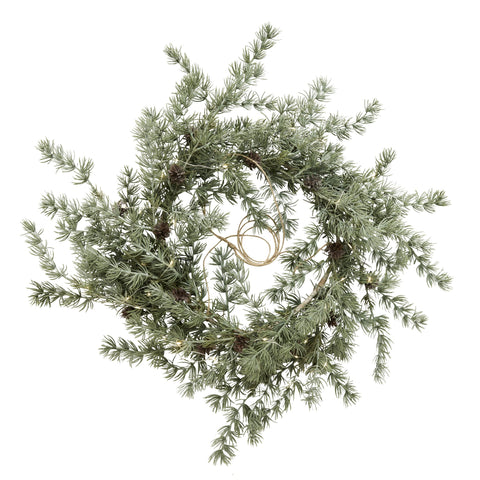 Cedille Kranz H8 cm. grün