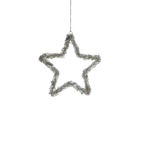 Almine ornament H26 cm. Silber