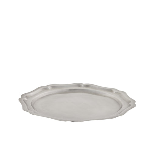 Philine Platzteller 31x31 cm. Silber