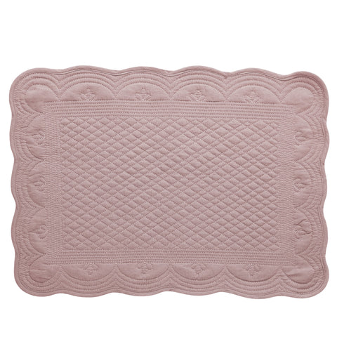 Estrid Tischset 48,5x33,5 cm. rose 100% Baumwolle