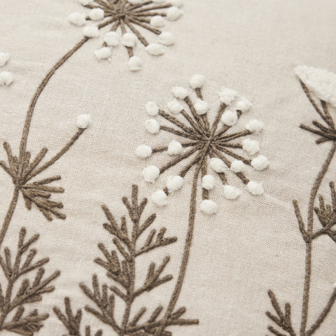 Emilde Kissenbezug 50x50 cm. leinen 100% Baumwolle