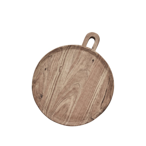 Merle Teller Ø39 cm. natur Acacia Holz
