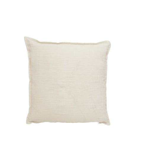 Efina Kissenbezug 50x50 cm. gebrochenes weiss 100% Leinen