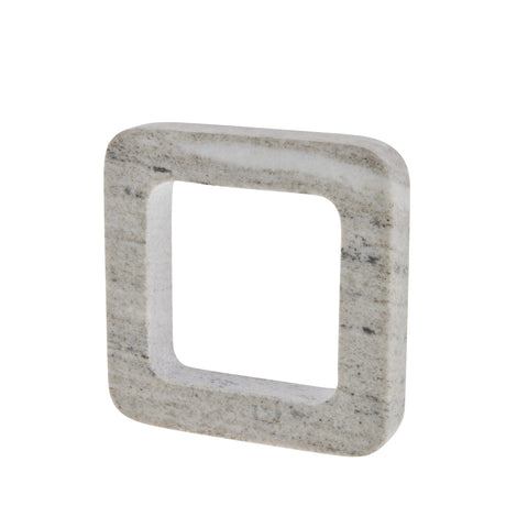 Elina Untersetzer 15x15 cm. dunkelbeige Marmor