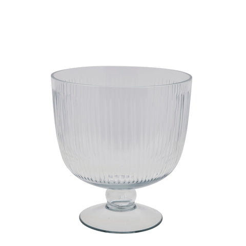 Carla Vase H27,5 cm. transparent