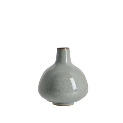 Helene Vase 9 cm. grau