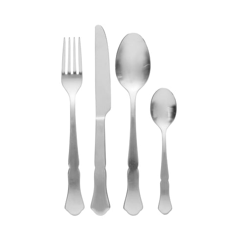 Dicte 16-teiliges Besteck, Silber