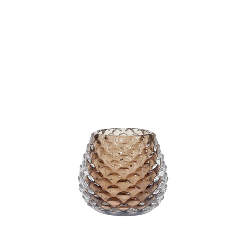 Conia Teelicht H8,5 cm. Braun
