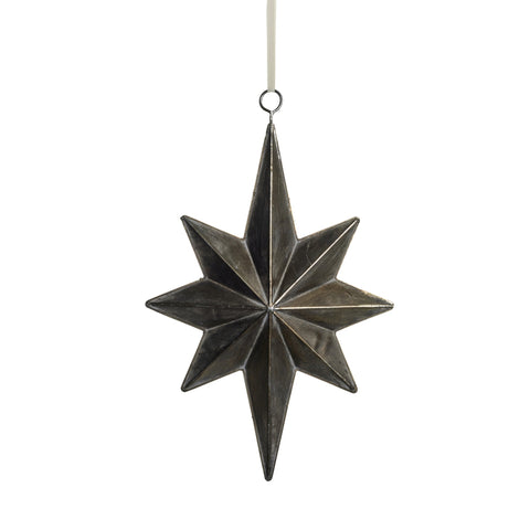 Misella Dekoration H37 cm. antik silber