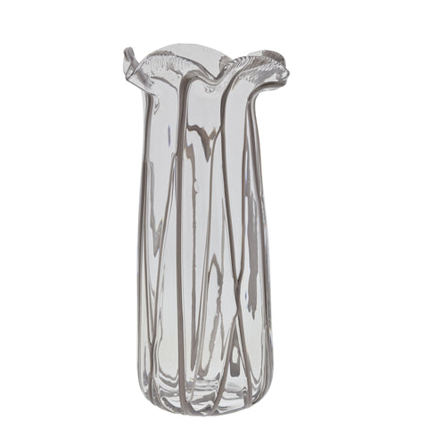 Alberta Vase H40 cm. transparent