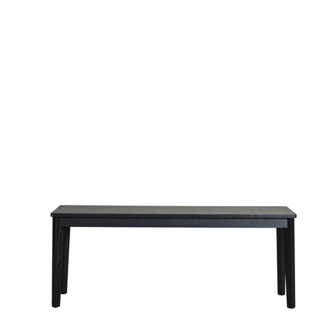 Ellie Bank L120*H45*W30 schwarz Eiche