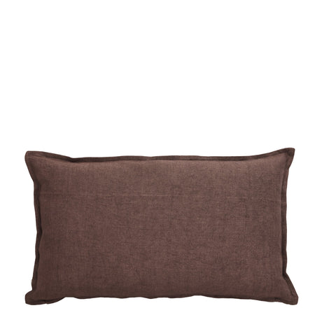 Efina Kissenbezug 60x40 cm. rose 100% Leinen