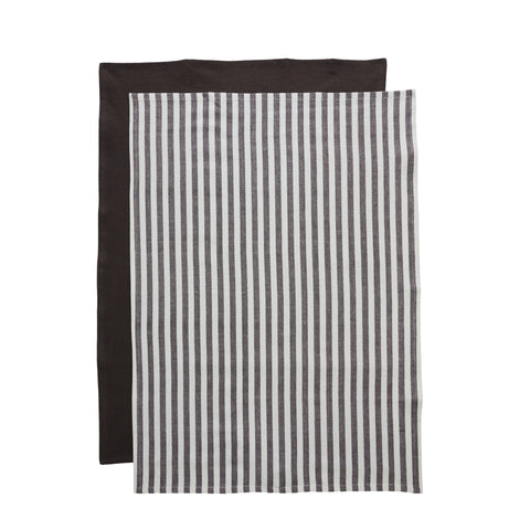 Estrille Geschirrtuch 70x50 cm. Braun 100% Baumwolle