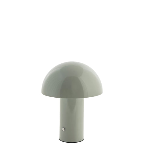 Nessina tragbare LED-Lampe 19 cm. puddergrün