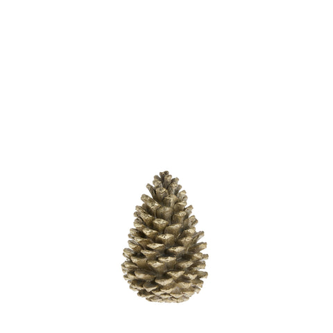 Serafina Zapfen H10,5 cm. hell gold