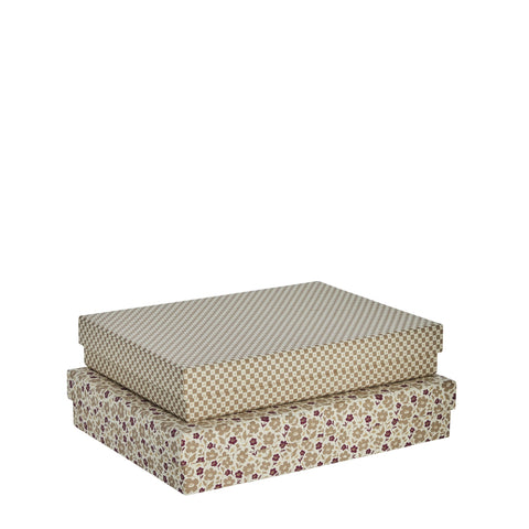 Ellen Box Set H6,5 cm. gebrochenes weiss