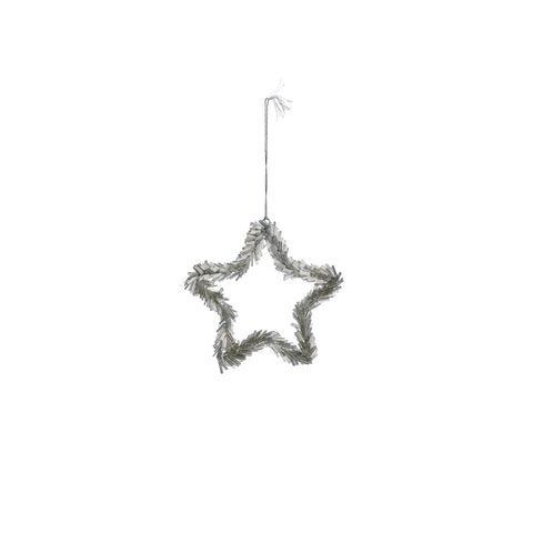 Almine ornament H16 cm. Silber