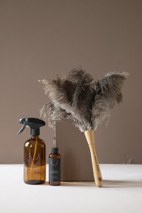 Leere Glasflasche All Purpose Cleaner Glass