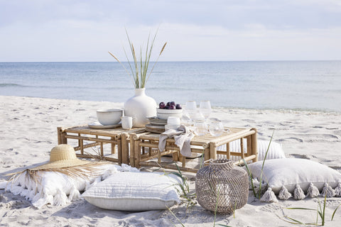 Harper Laterne 32x30 cm. Natur