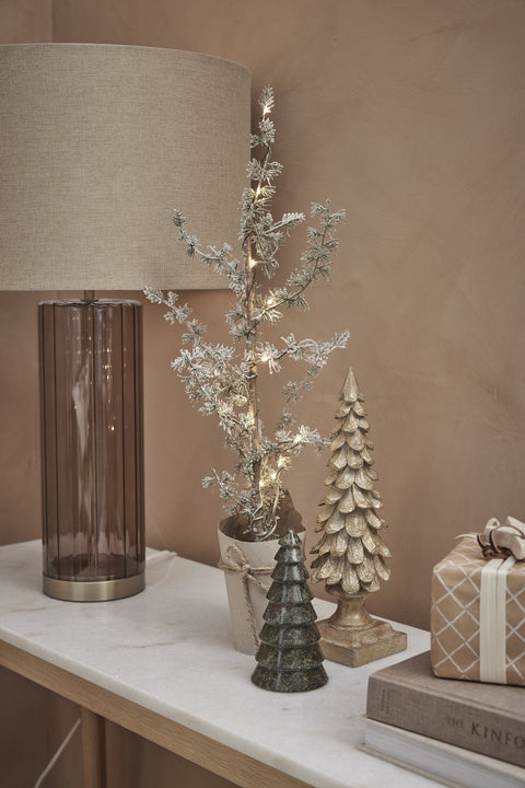 Gracie Dekorativer Baum H30,5 cm hell gold