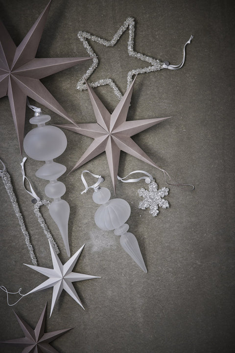 Cristelle Dekoration H24 cm. weiss